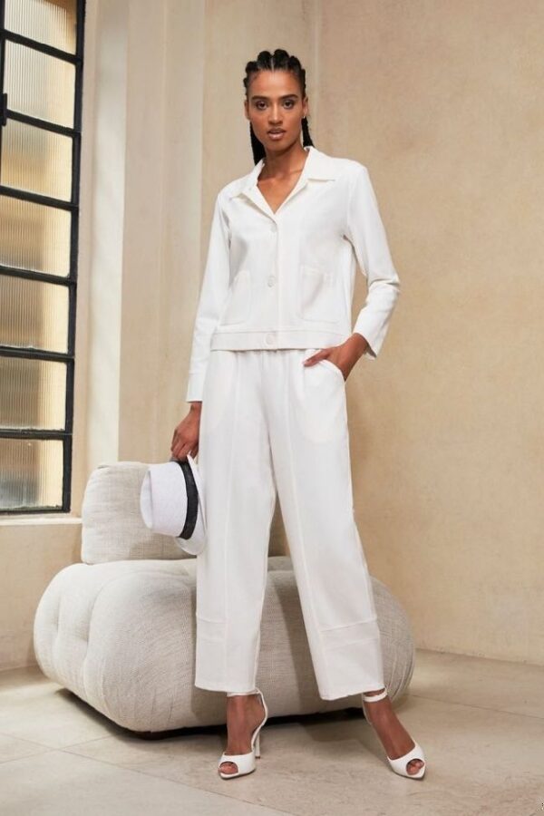 MILANO STITCH JACKET WITH BUTTONS AND POCKETS XS-XXXL C.C.36