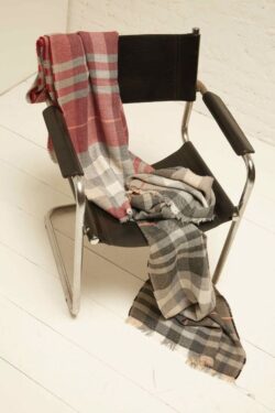 SCIARPA CHECK  unica C.C.66