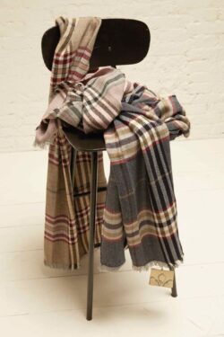 SCIARPA CHECK  unica C.C.69