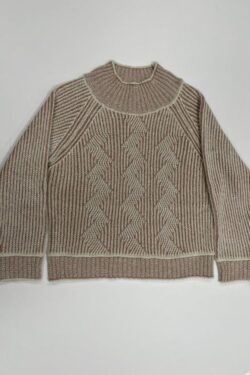 MAGLIA CIAMBELLA LUPETTO A COSTE CON LUREX S-M-L C.C.44