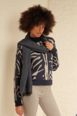 MAGLIA LUPETTO ZEBRATA S-M-L C.C.45