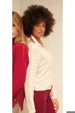 CARDIGAN CORTO COLLO CAMICIA S-M-L C.C.50