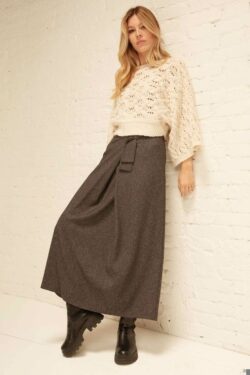 PONCHO  CON DISEGNI AJOUR  S-M-L C.C.51