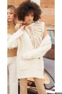 CARDIGAN LUNGO BOUCLE' S-XL C.C.9