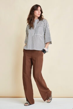 PANTALONE AMPIO TENCEL LINO