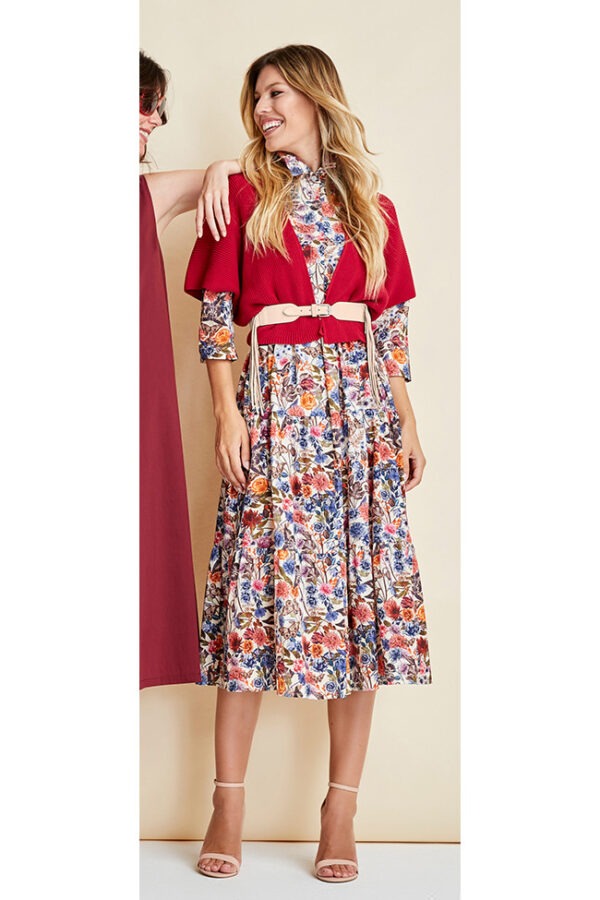 CARDIGAN COSTE APERTO IN COTONE