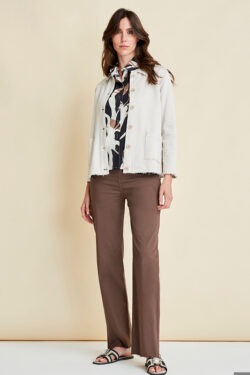 PANTALONE PALAZZO IN COTONE LEGGERO