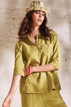 CAMICIA COREANA JERSEY E LINO