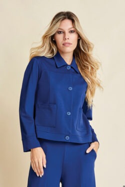 GIACCA CON TASCHE E IMPUNTURE PUNTO MILANO