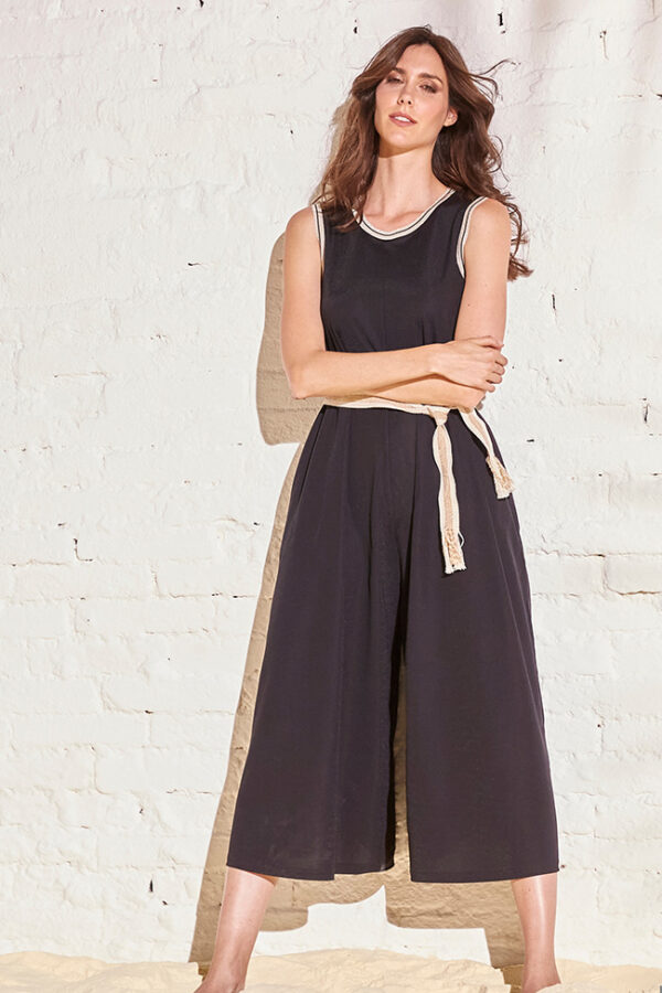 TUTA SENZA MANICHE VISCOSA NYLON