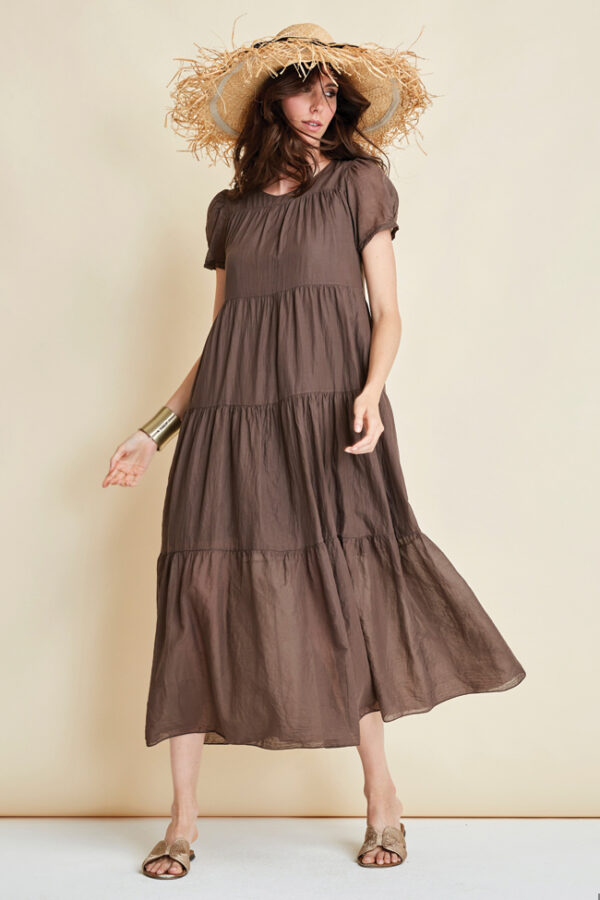 ABITO A BALZE CON MANICA IN MUSSOLA