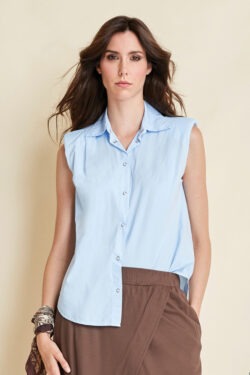 COTTON CAMISOLE WITH PADDED STRAPS