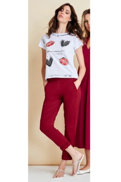 T- SHIRT STAMPA BOCCA