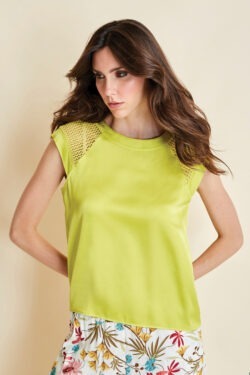 T-SHIRT INSERTI RETE