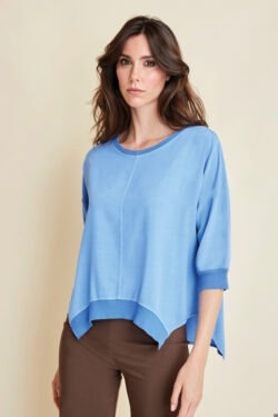 MAGLIA OVER CON BORDI IN COSTINA