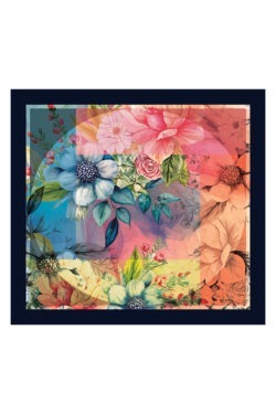 FOULARD DISEGNO MAXI FIORE