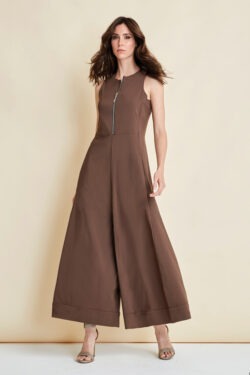 TUTA ZIP DAVANTI IN BENGALINA