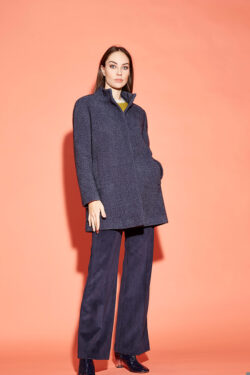 CAPPOTTO PELOSETTO BOTTONI A PRESSIONE  40-52 C.C.15