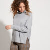 COLLO CRATERE LINEA OVER IN VISCOSA CON SPALLA SCESA S/M, M/L C.C.38