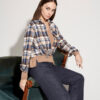 CAMICIA IN CHECK FLANELLATO  XS-XL C.C.UNIQUE