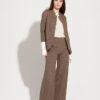 PANTALONE AMPIO DISEGNO DIAGONALE AMMAGLIATO  XS-XL C.C.72