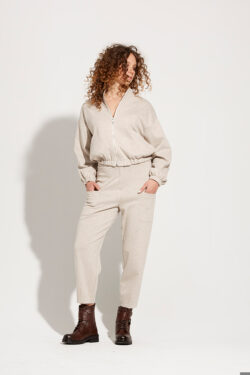 BOMBER  BOTTONATO + RESCA  XS-XL C.C.19