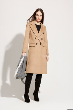 CAPPOTTO DOPPIO PETTO IN ALVEARE  XS-XL C.C.23
